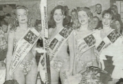 Evelyn Gruber - after being crowned Miss Austria